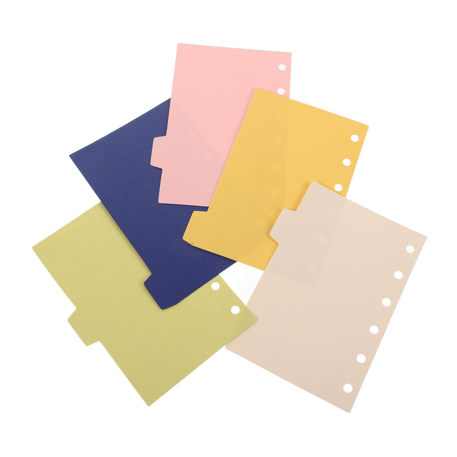 Index Tab Divider - 5Pcs Lembar Pembatas Indeks Mini, Tab