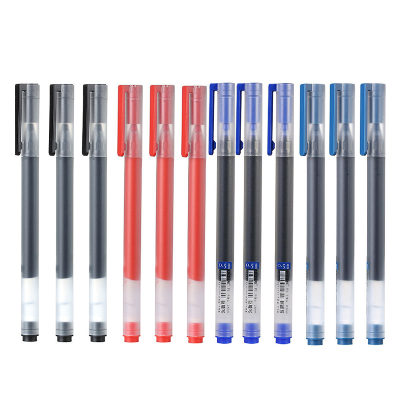 Stationery Supplies Business - 12/6 Pc/Lot Pena Gel 0.5MM Tinta