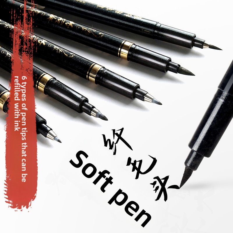 Supply Of Office Stationery - 4 Buah/Set Pena Spidol Seni Kaligrafi