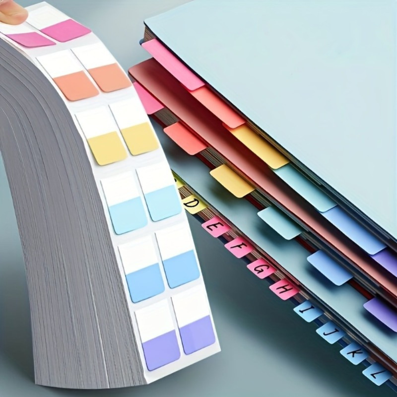 Index Tab Divider - 120 buah Penanda Halaman yang Cepat