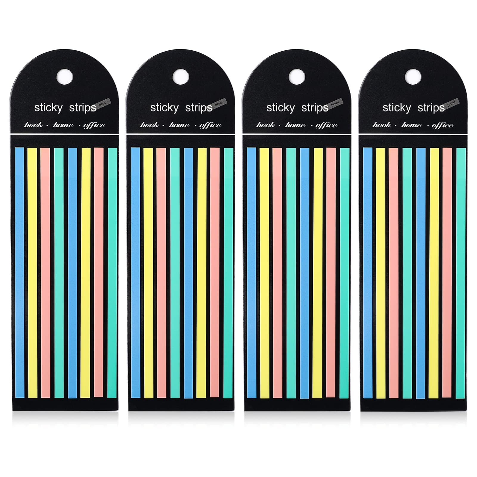 Index Tab Divider - Stiker indeks Strip panjang multiwarna, Tab