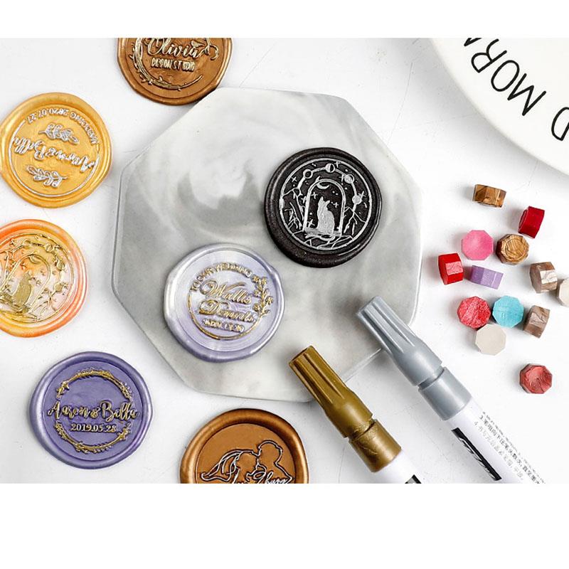 50 buah penyegel lilin segel c - Wax Seal Stamp Kit ulasan dan harga