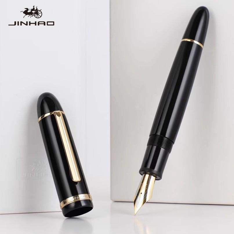 JINHAO X159 pulpen logam emas  - Stationery Supplies Business ulasan dan harga