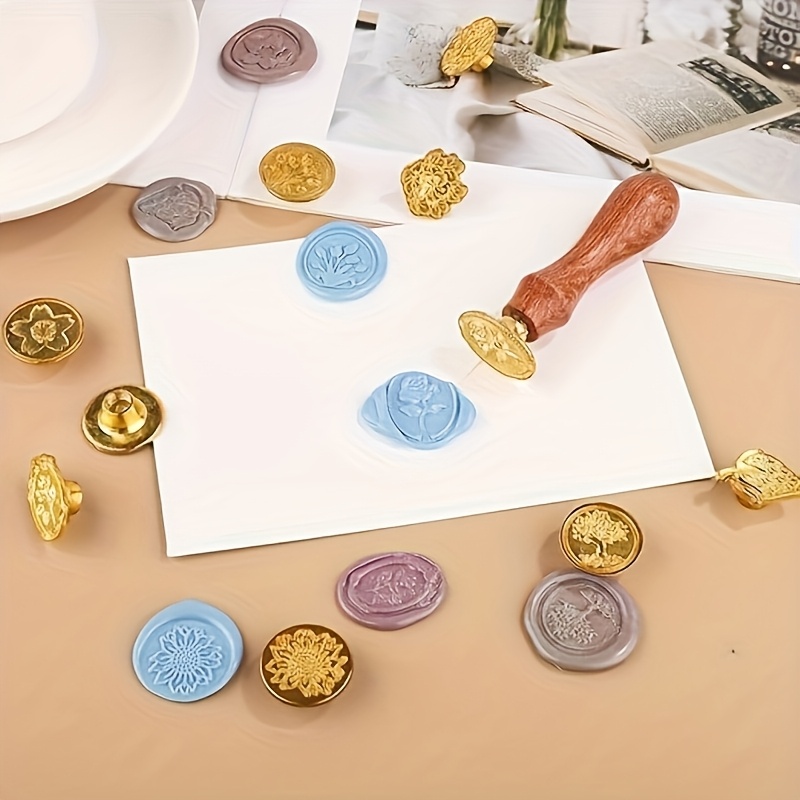 Set stempel lilin 21 buah deng - Wax Seal Stamp Kit ulasan dan harga