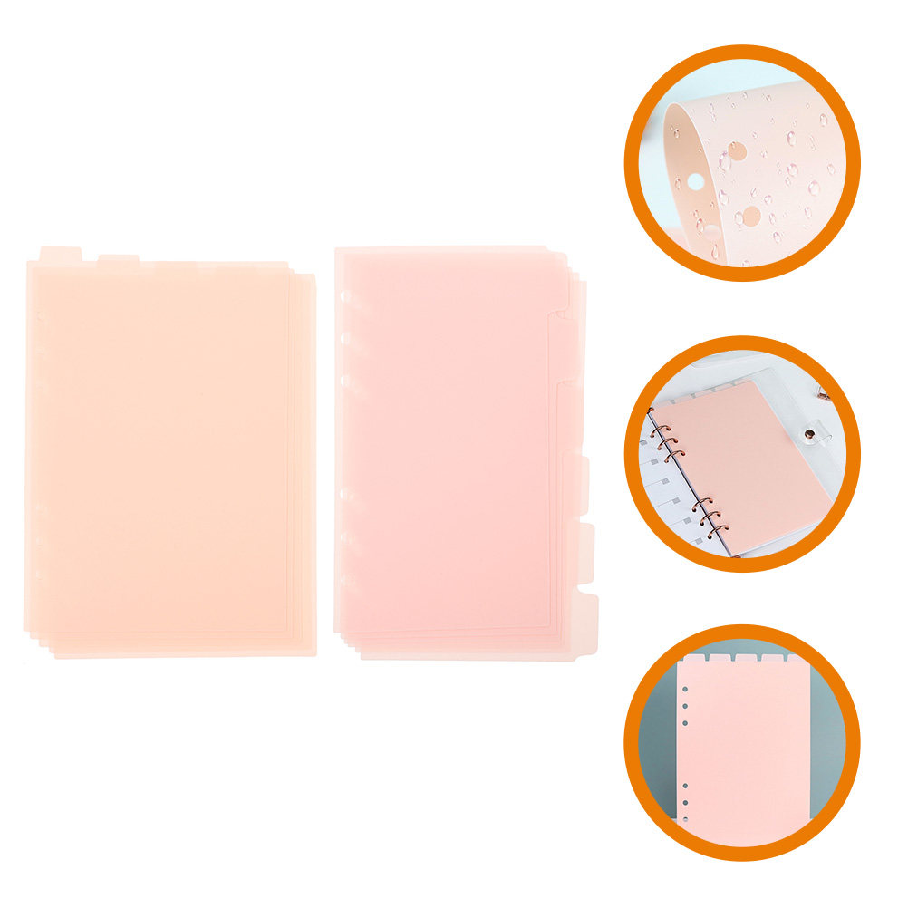 2 Set Pembatas Indeks Berwarna - Index Tab Divider ulasan dan harga