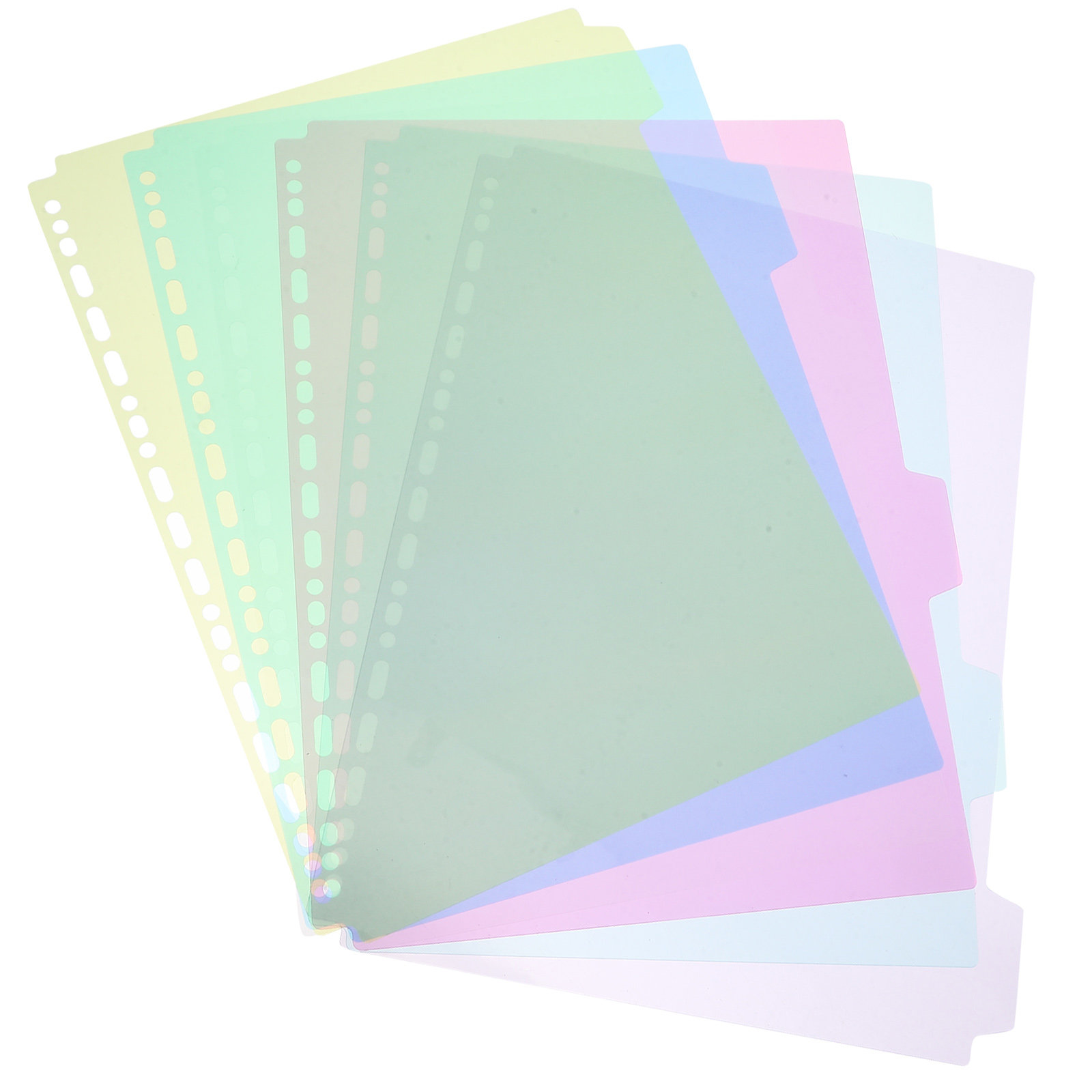 6Pcs Pembatas File Berlabel A4 - Index Tab Divider ulasan dan harga