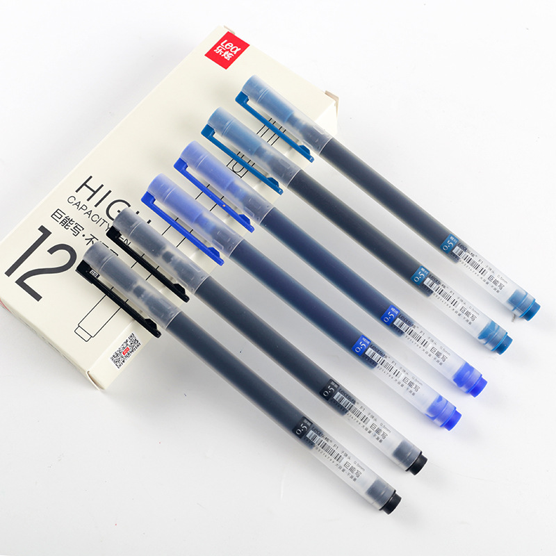 12/6 Pc/Lot Pena Gel 0.5MM Tin - Stationery Supplies Business ulasan dan harga