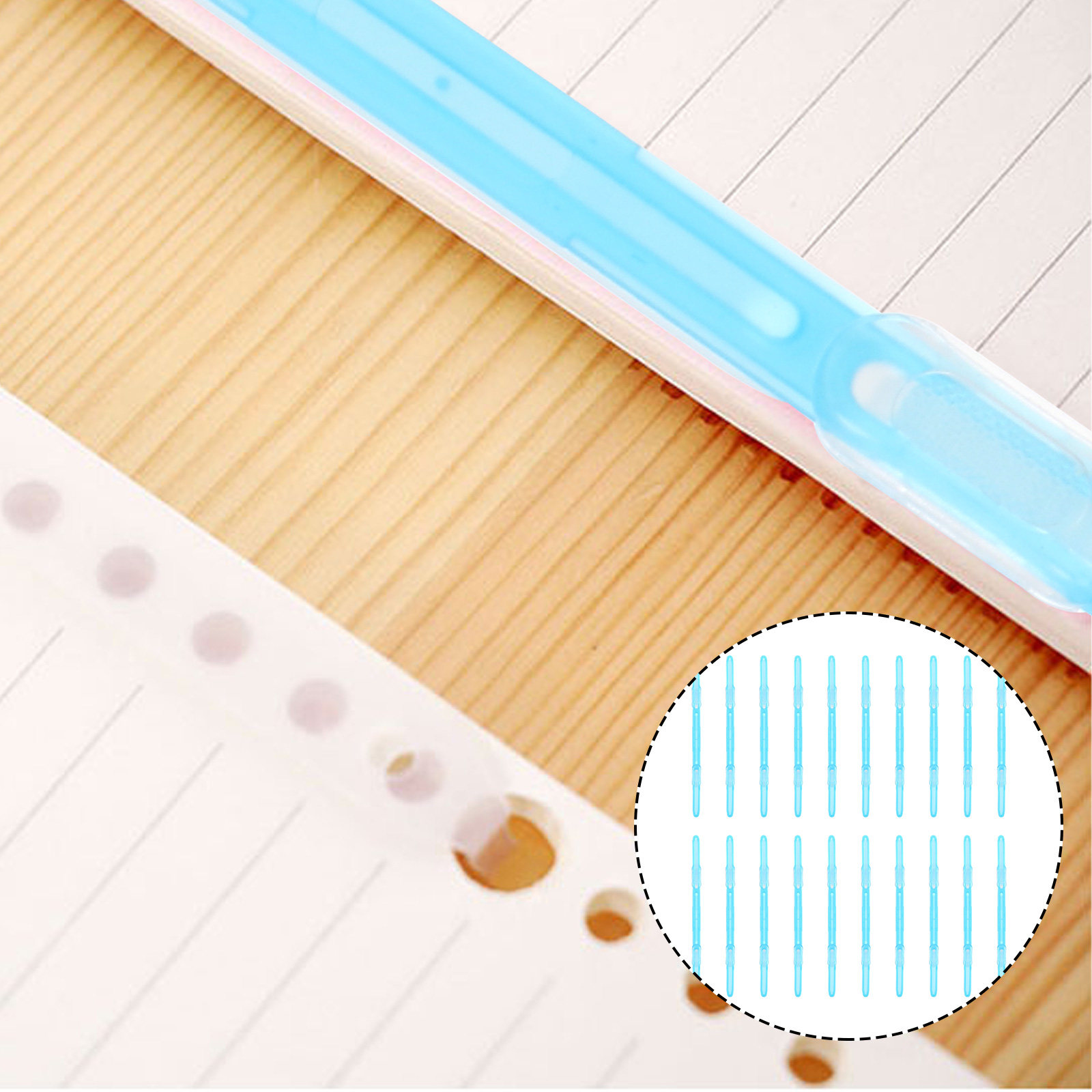 20 Buah Klip Alat Tulis Plasti - Ideal Stationery & Office Supply ulasan dan harga