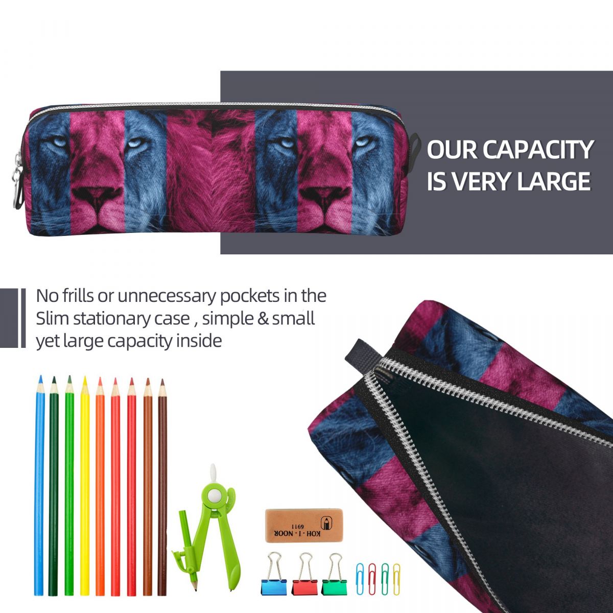 Kotak Pensil Aston Villa Lion  - Lion Stationery & Office Supply(Kunshan)Co.Ltd ulasan dan harga