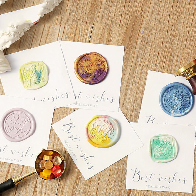 100 Pcs Segel Lilin Vintage un - Wax Seal Stamp Kit ulasan dan harga