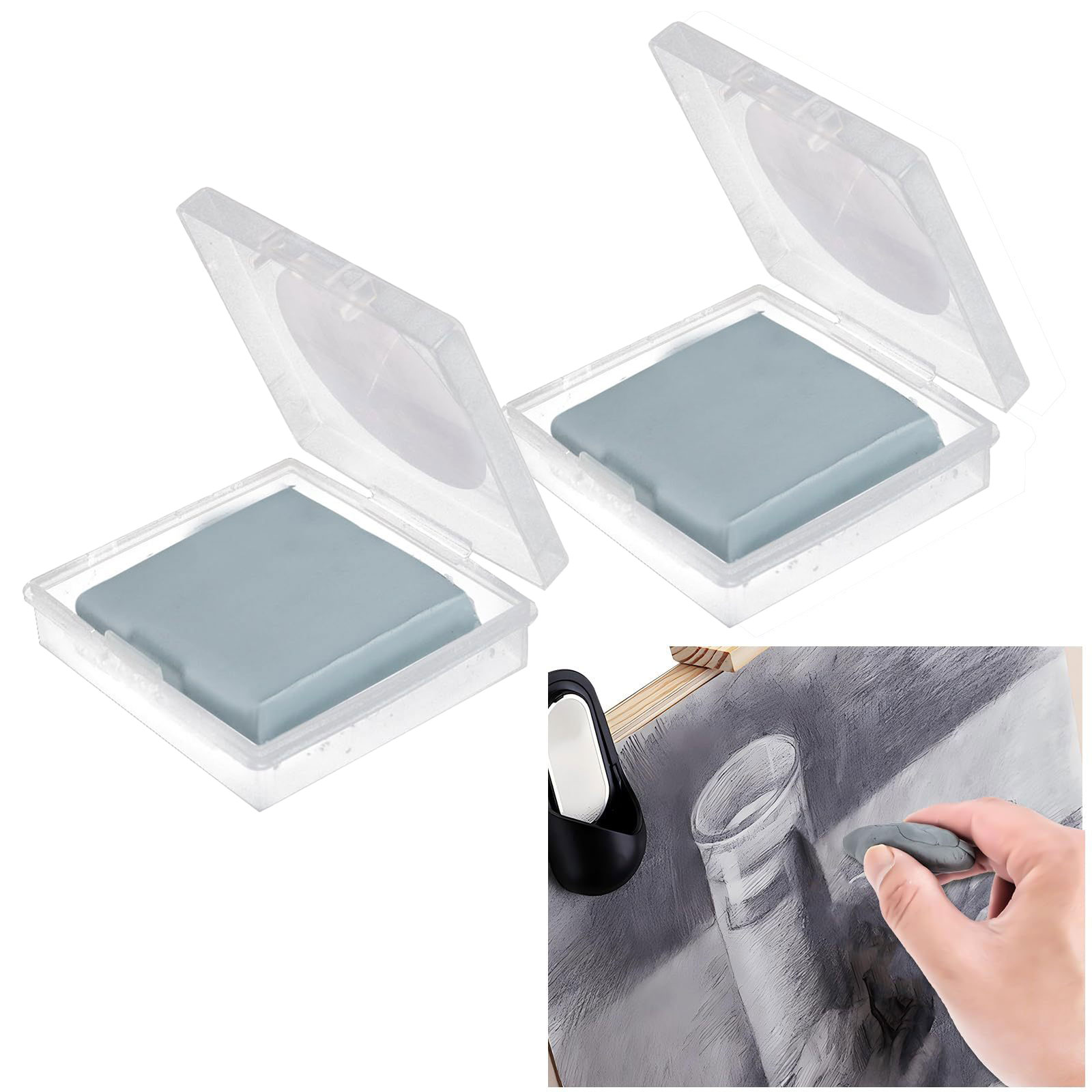 2 Buah Penghapus yang Dapat Di - Rubber Eraser Kneaded ulasan dan harga